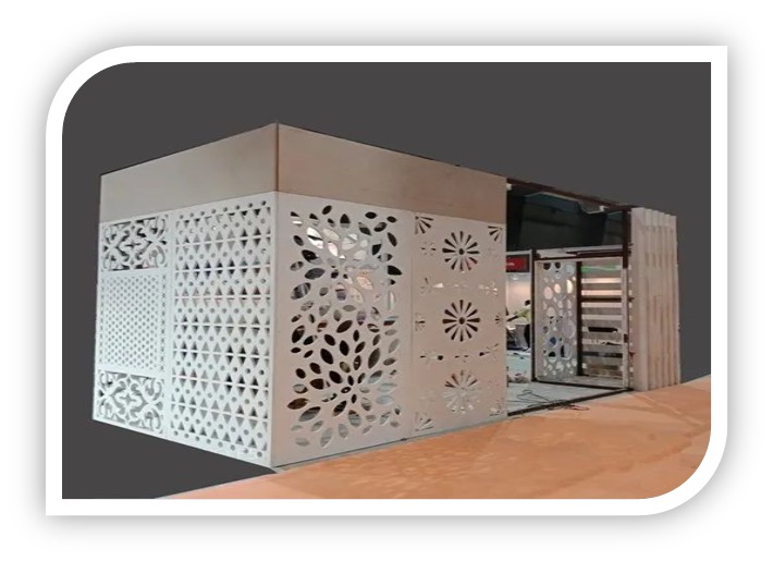 Designer cement board project from Adinath Poly Plast