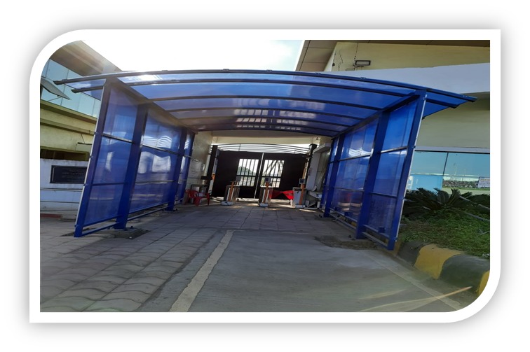 Entrance corridor project at NTPC Khargone