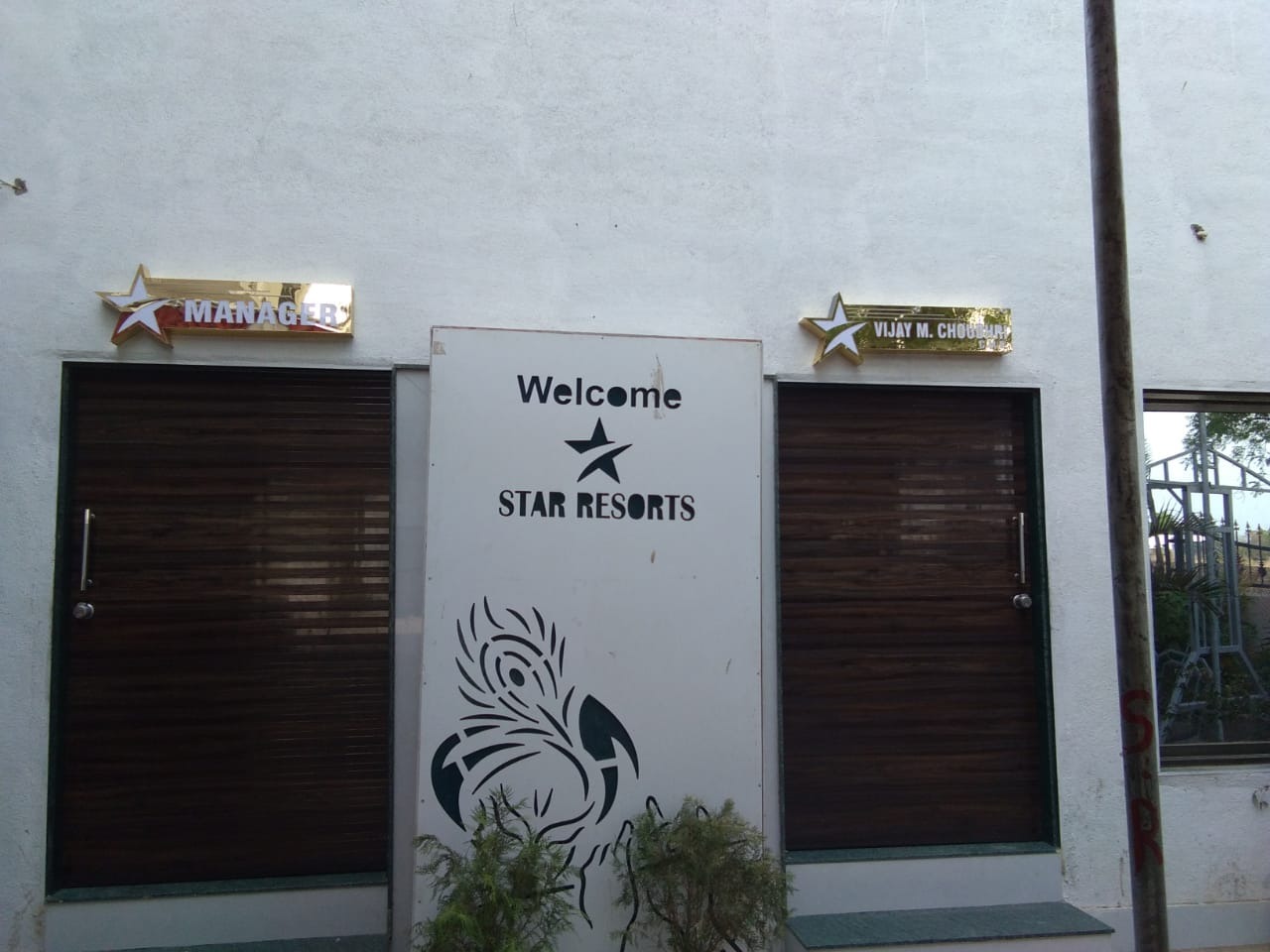Polycarbonate installation at Star Resort in Bhusawal