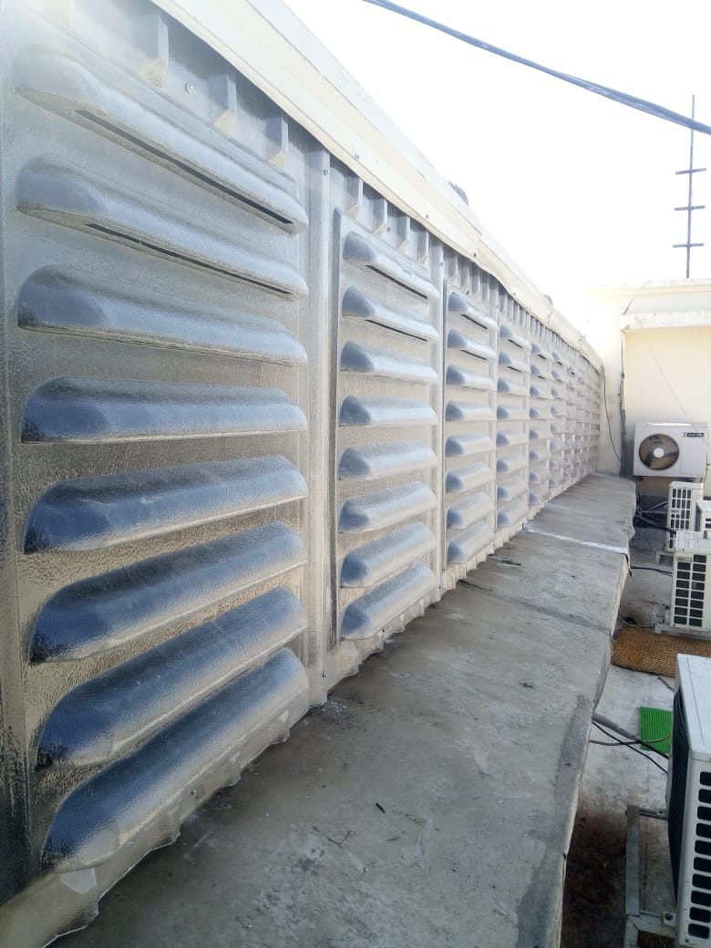 Profile sheets installed at the VE Commercial Vehicles Dewas project