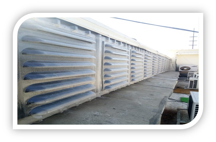 Profile sheet installation at a VE Commercial Vehicles project